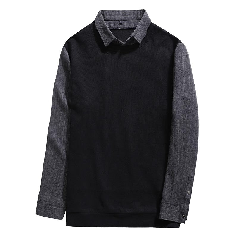 Chaqueta Acolchada Oversize – Abrigo Casual de Negocios con Forro Polar para Hombre